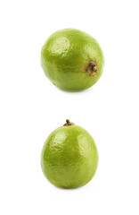 Green lime fruit isolated