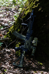 Photo of machine in forest