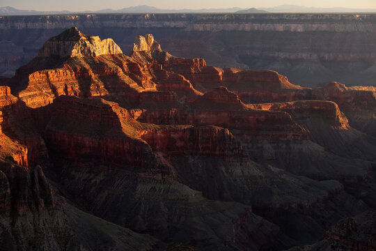 A view to Grand Canyon National Park, North Rim, Arizona, USA