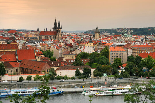 view on the Prague