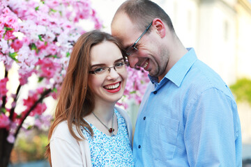 Fototapeta premium happy couple