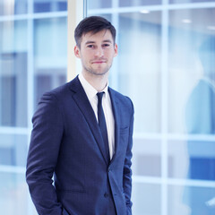 Fototapeta premium Young businessman