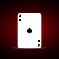 ace playing card symbols