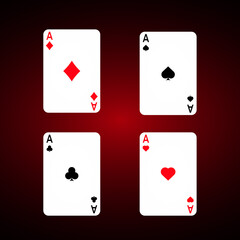 ace playing cards set