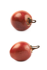 Ripe tamarillo fruit isolated