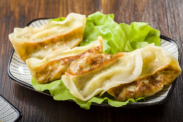 Gyoza dumplings - Japanese cuisine