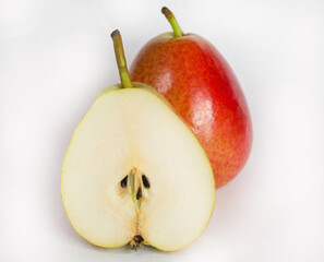 Pear close up macro image