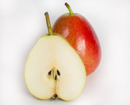 Pear close up macro image