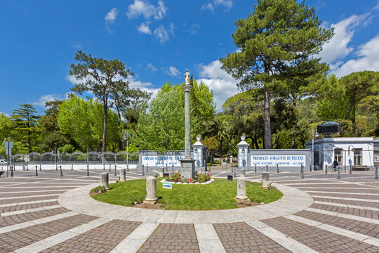 Telese (Caserta, Italy) -  In the valley of the Calore, Telese is well known for its hot sulfur springs