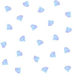 Vector gradient diamond seamless pattern on the dark background