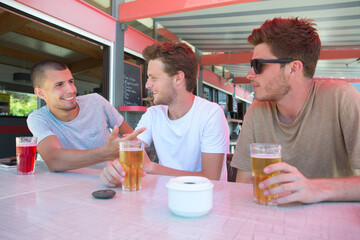 ordering alcoholic and non-alcoholic drinks