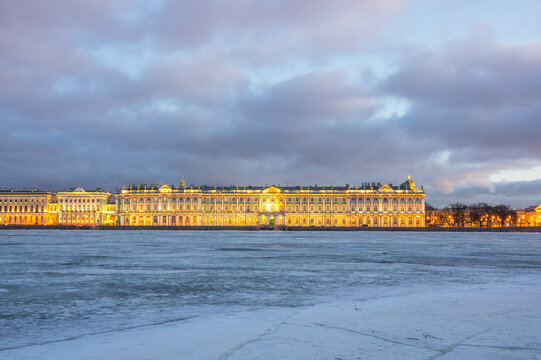 The Winter Palace in Saint Petersburg