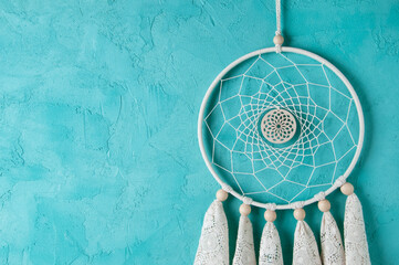 Cream dream catcher