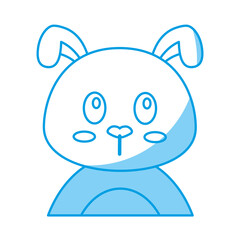 cute dog, cartoon icon over white background. vector illustration