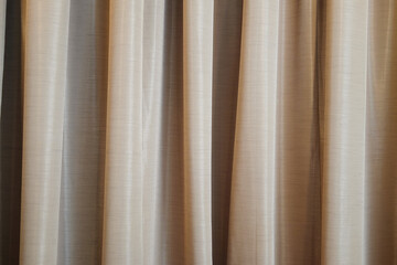 Obraz premium Brown curtain ideal for backgrounds