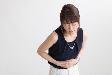 OLポートレート・白バック