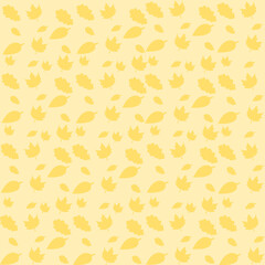 yellow leaves pattern