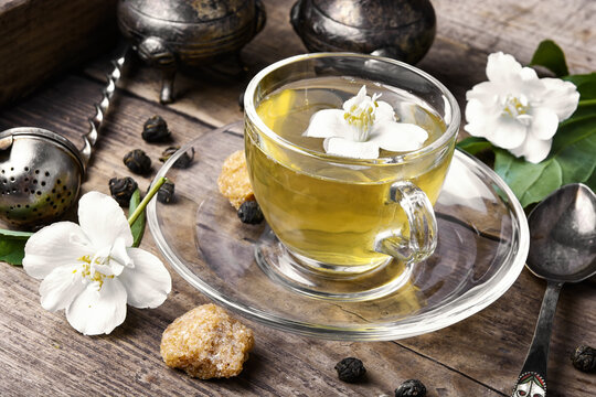 Chinese green tea with Jasmine
