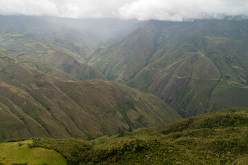 Mountains near Kuelap ruins, Peru