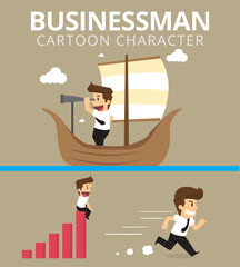 Set,Businessman Character