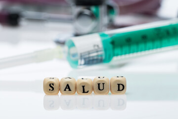 Fototapeta premium Salud; Stethoskop