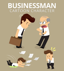 Set,Businessman Character