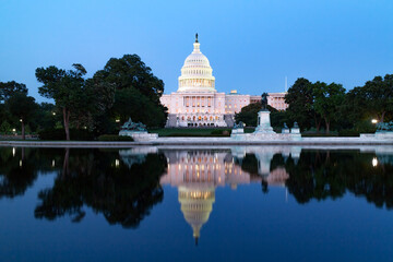 Obraz premium The United Statues Capitol Building, Washington DC, USA.