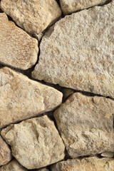 石垣風の外壁　
The outer wall of the stone wall style