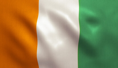 Cote d'Ivoire Flag