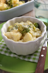 Cauliflower and broccoli cheese