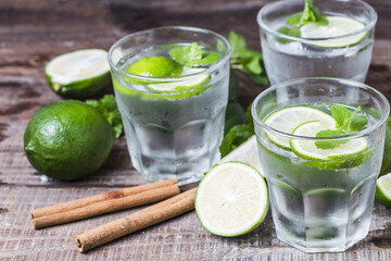 Green lemon juice