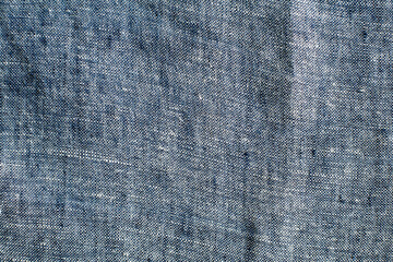 Blue canvas texture or abstract background