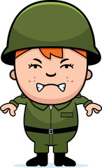 Angry Soldier Boy