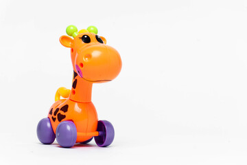 Plastic toy giraffe 