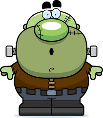 Surprised Cartoon Frankenstein