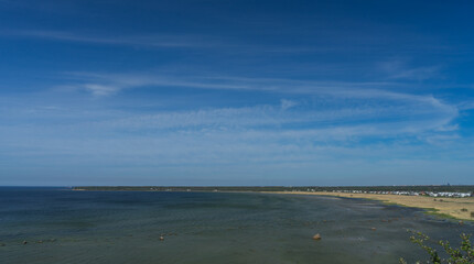 Tallinn city and suburbs panoramic view