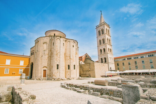     Saint Donatus (Sveti Donat) church in Zadar, Dalmatia, Croatia 