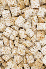Healthy whole grain cereal background