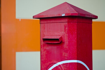 Red mailbox