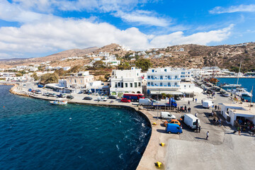 Fototapeta na wymiar Ios island in Greece