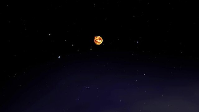 TRAPPIST 1 System 3D Animation