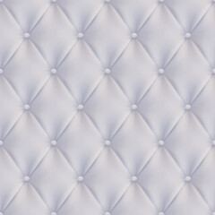Upholstery Seamless White vector background, 
