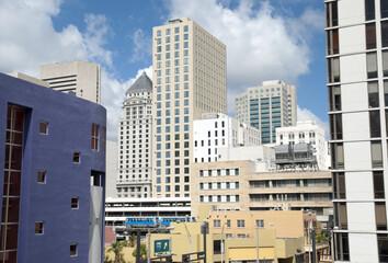 Fototapeta na wymiar Miami Downtown Architecture