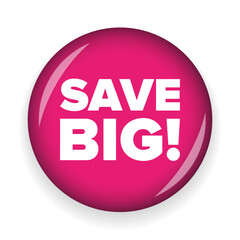 Save Big button purple