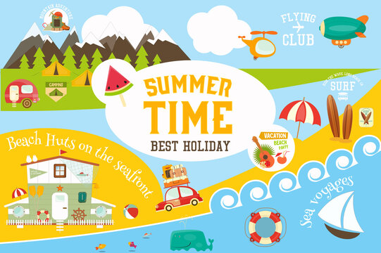 Summer Time Card