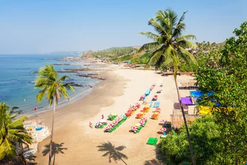 Fotobehang Beach in Goa, India © saiko3p