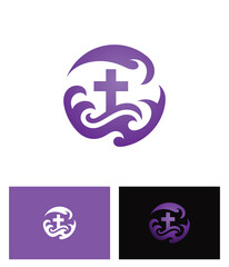 Abstract Church Logo