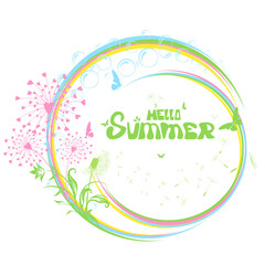 Abstract summer background