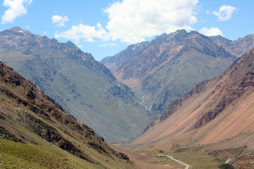 Argentina, Las Cuevas, Mendoza, Aconcagua