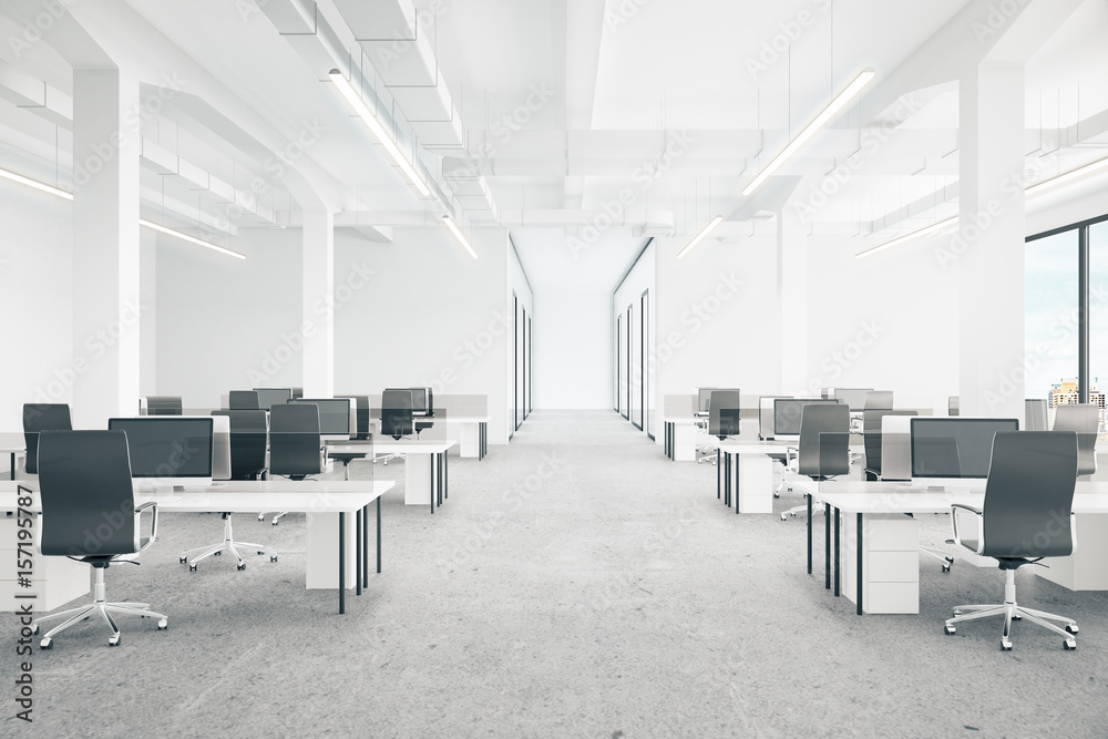 Wall mural Office interior